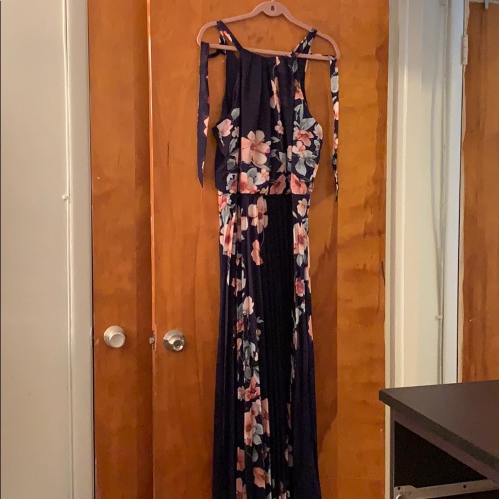 Long halter dress